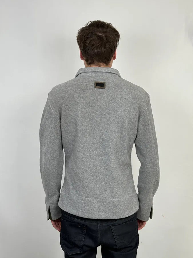 AW2000 Dolce & Gabbana Grey Fleece Jacket gsBXfjZ 2