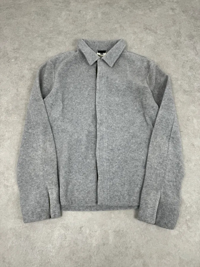 AW2000 Dolce & Gabbana Grey Fleece Jacket gsBXfjZ 3