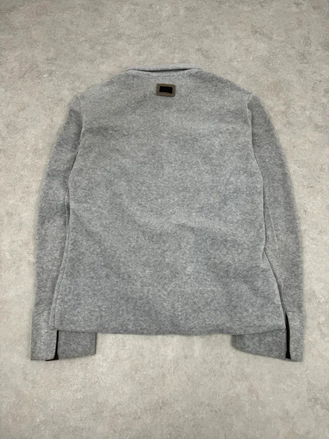 AW2000 Dolce & Gabbana Grey Fleece Jacket gsBXfjZ 6
