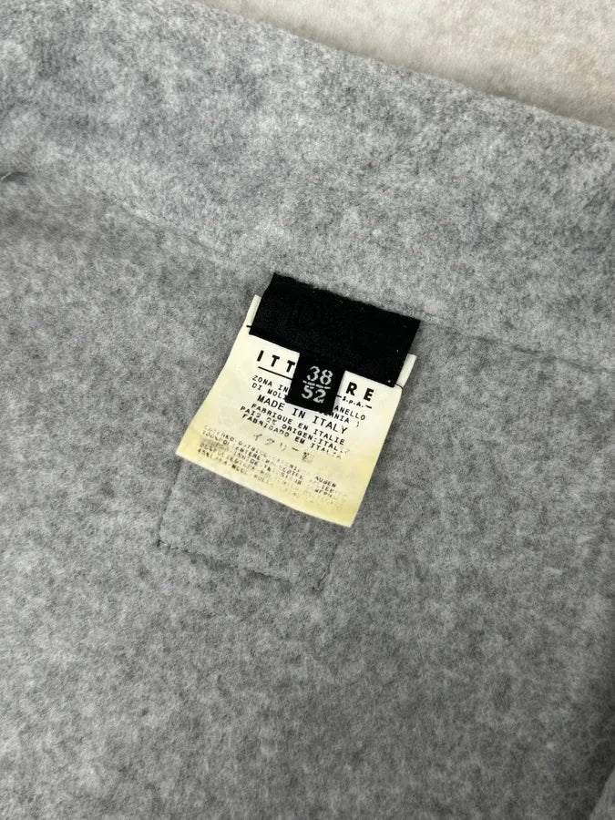 AW2000 Dolce & Gabbana Grey Fleece Jacket gsBXfjZ 9