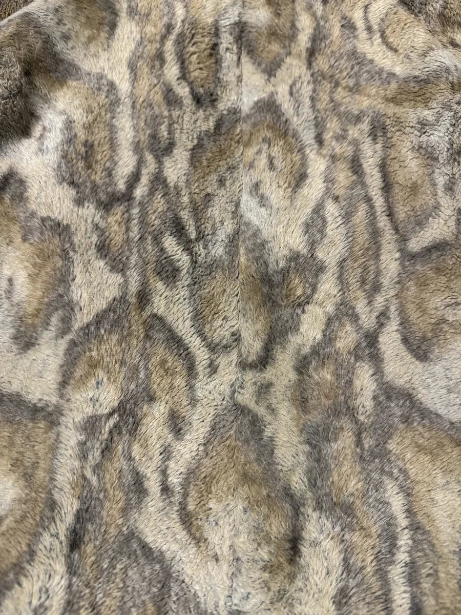 AW2000 Gianfranco Ferre Leopard Rabbit Fur Effect Jacket (XS) 4