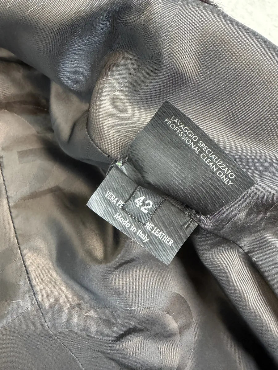 AW2000 Gucci Brown Marmot Fur Leather Jacket by Tom Ford ArYPYMs 15