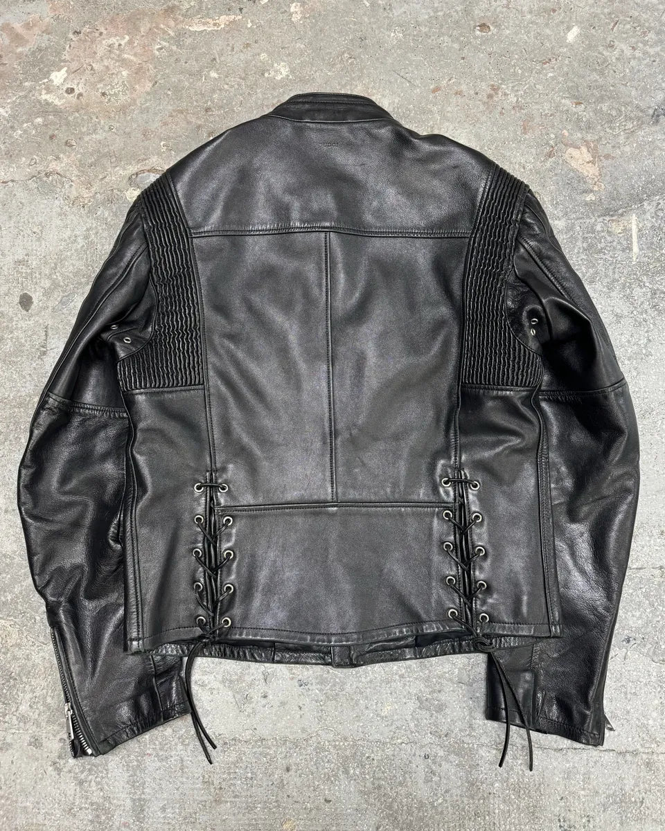 AW2000 Gucci Premium Leather Biker Jacket by Tom Ford (L) 1