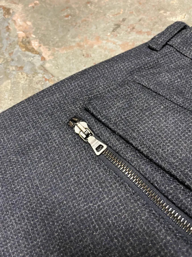 AW2008 Prada Wool Dark Classy Tailored Pants FcjWwPh 11