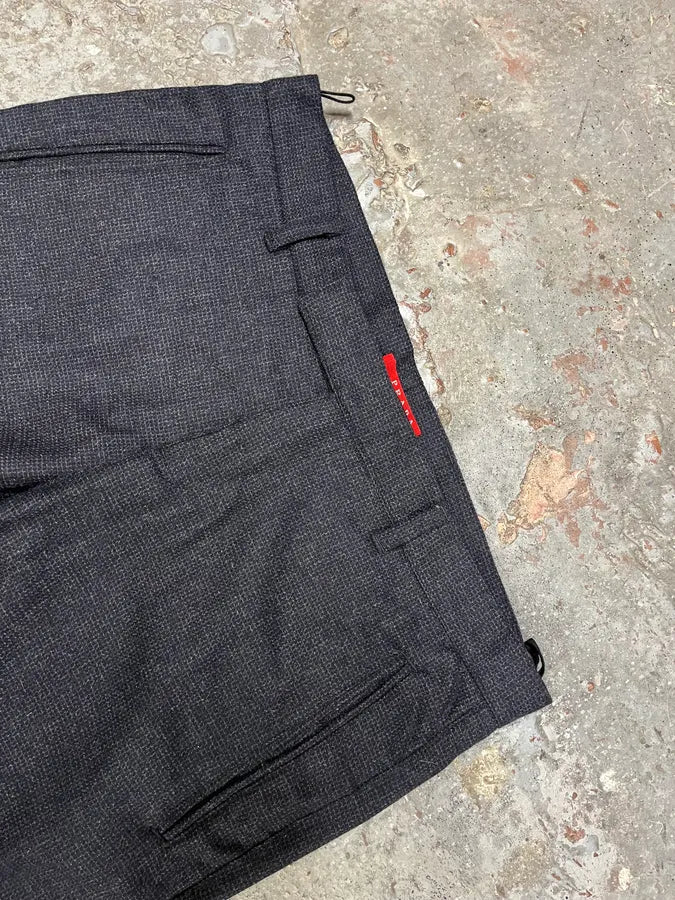AW2008 Prada Wool Dark Classy Tailored Pants FcjWwPh 8