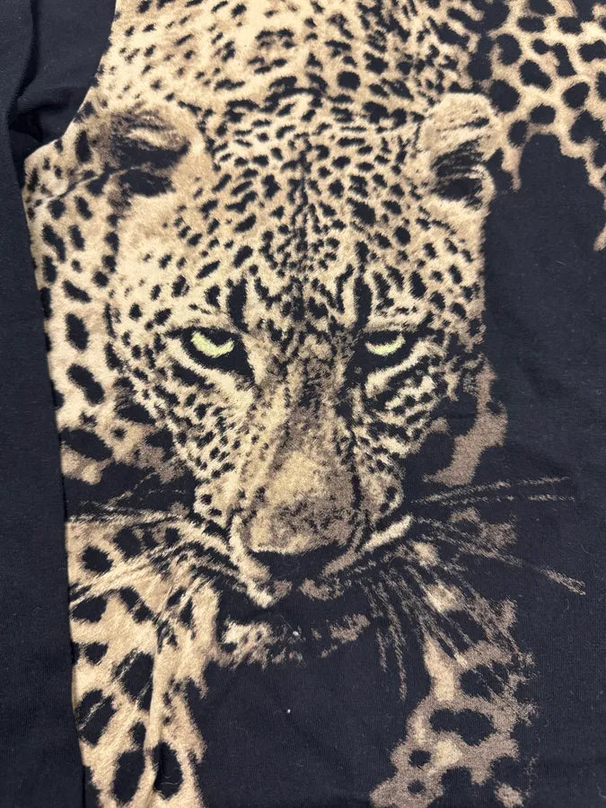 AW2000 Roberto Cavalli Leopard Black Longsleeves (M) 3