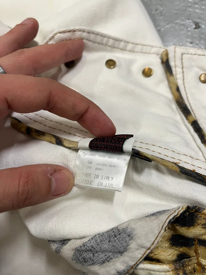 AW2000 Roberto Cavalli White Royal Pants BsXumAD 10