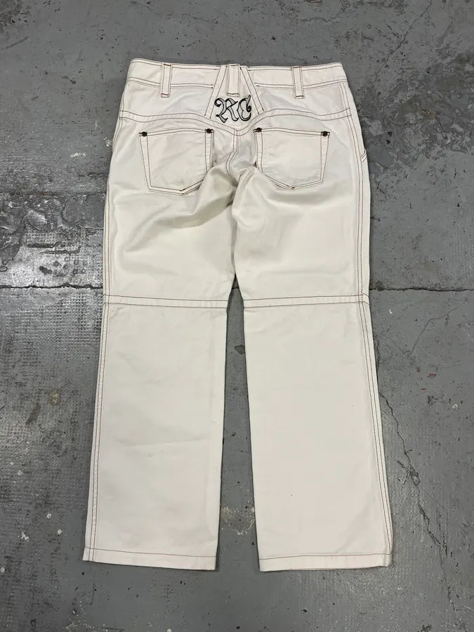 AW2000 Roberto Cavalli White Royal Pants BsXumAD 6