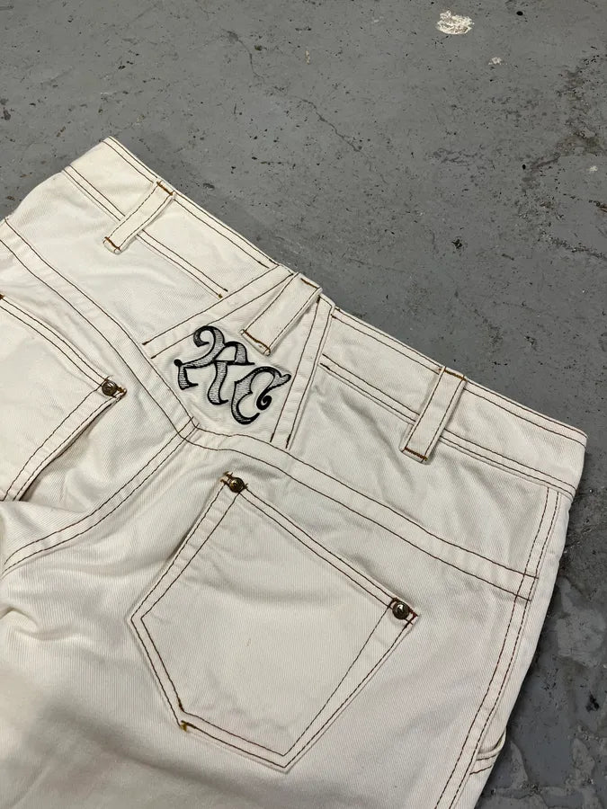 AW2000 Roberto Cavalli White Royal Pants BsXumAD 7