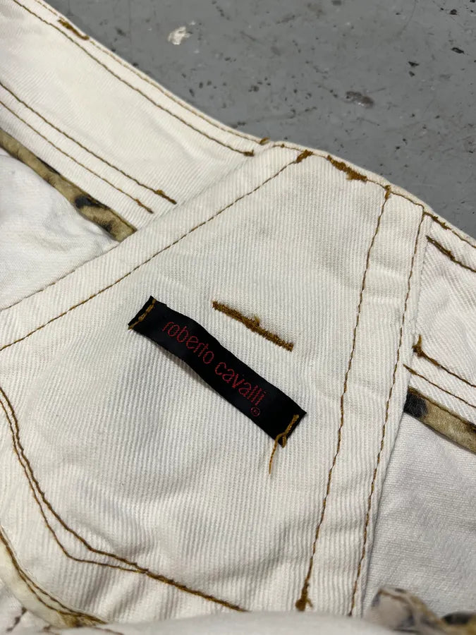 AW2000 Roberto Cavalli White Royal Pants BsXumAD 9