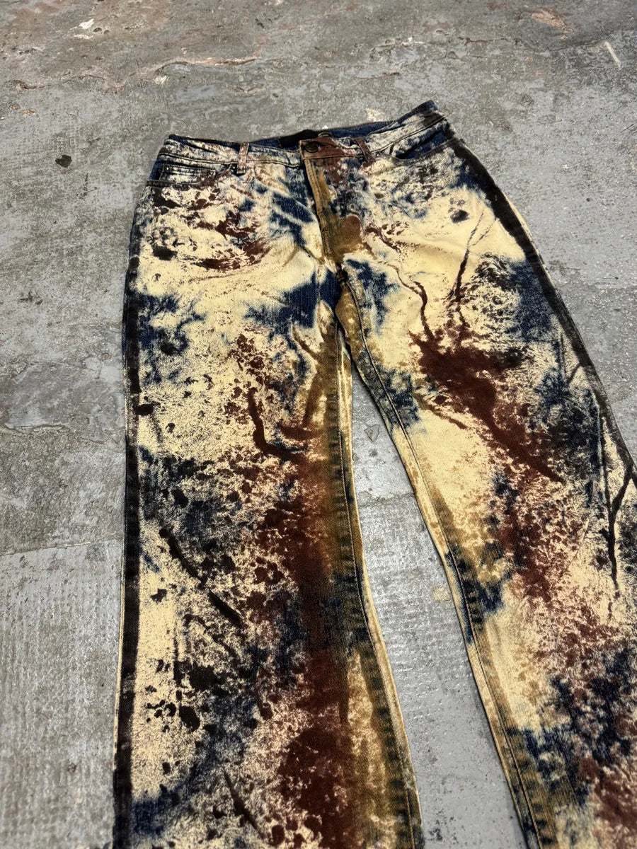 AW2001 Cavalli World Rust Eroded Ultimate Pants (S) lCbWZKf 11
