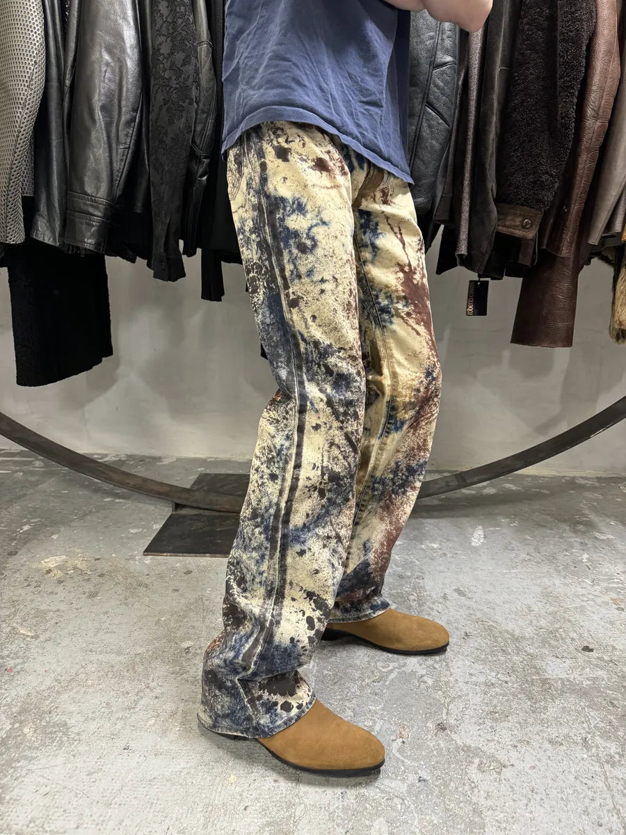 AW2001 Cavalli World Rust Eroded Ultimate Pants (S) lCbWZKf 4