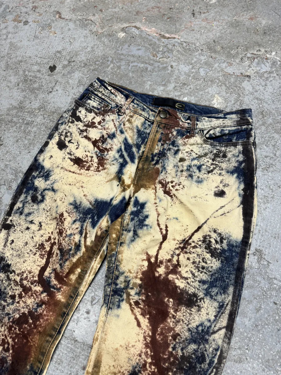 AW2001 Cavalli World Rust Eroded Ultimate Pants (S) lCbWZKf 9