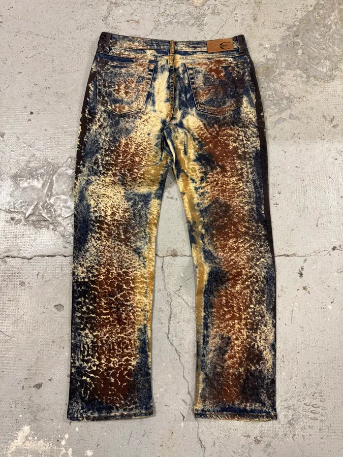 AW2001 Cavalli World Rust Eroded Ultimate Pants (S) nwViIli 7