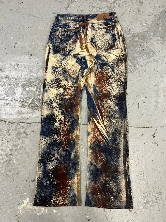 AW2001 Cavalli World Rust Eroded Ultimate Pants (XS/S) kvqQccj 6