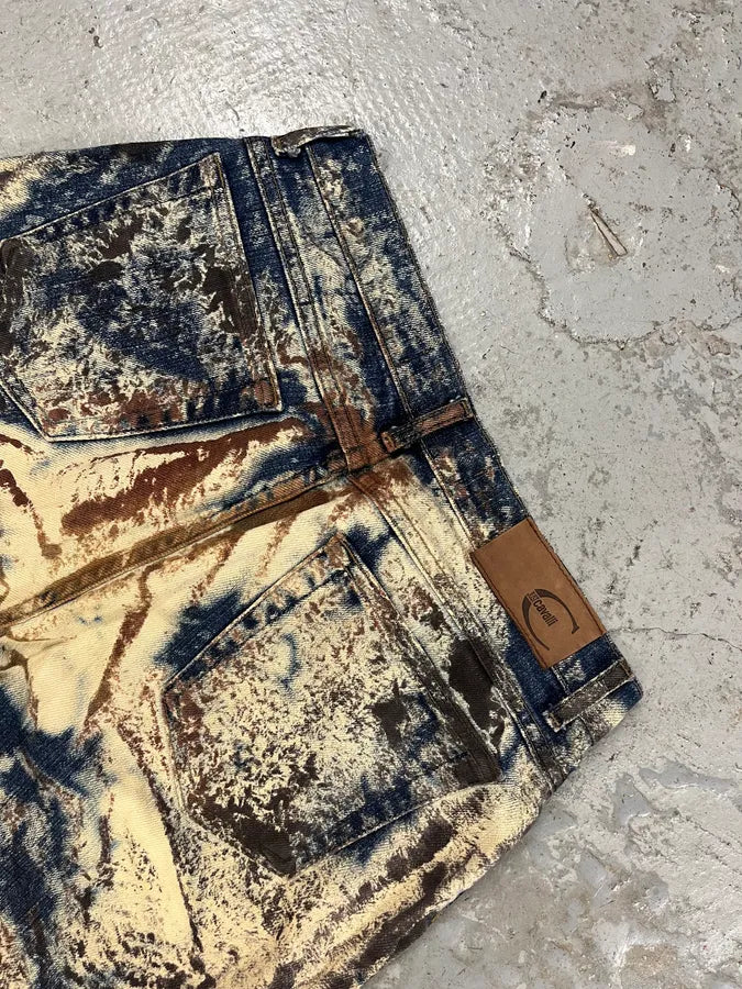 AW2001 Cavalli World Rust Eroded Ultimate Pants (XS/S) kvqQccj 9