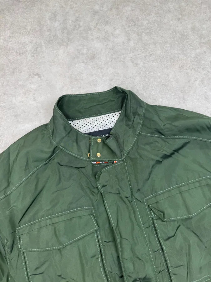 SS2007 Dsquared2 Green Multi-Pocket Military Light Jacket WrzXWgJ 4