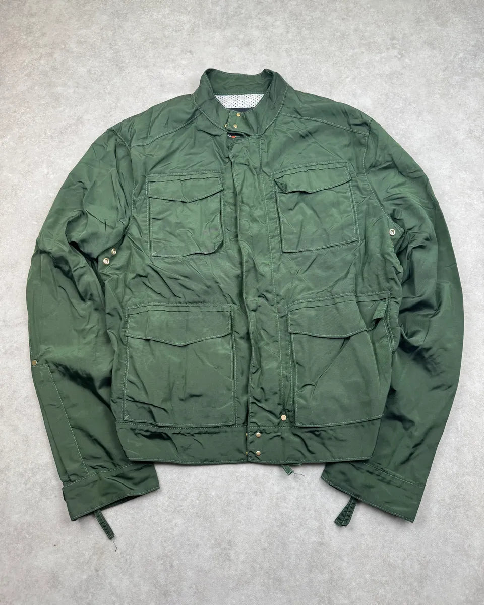 SS2007 Dsquared2 Green Multi-Pocket Military Light Jacket WrzXWgJ 1