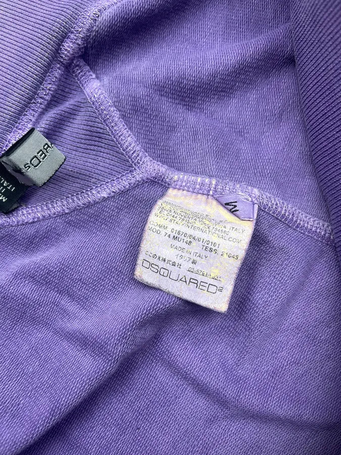 AW2001 Dsquared2 Zip-Pocket Purple Short xcSEkdt 10