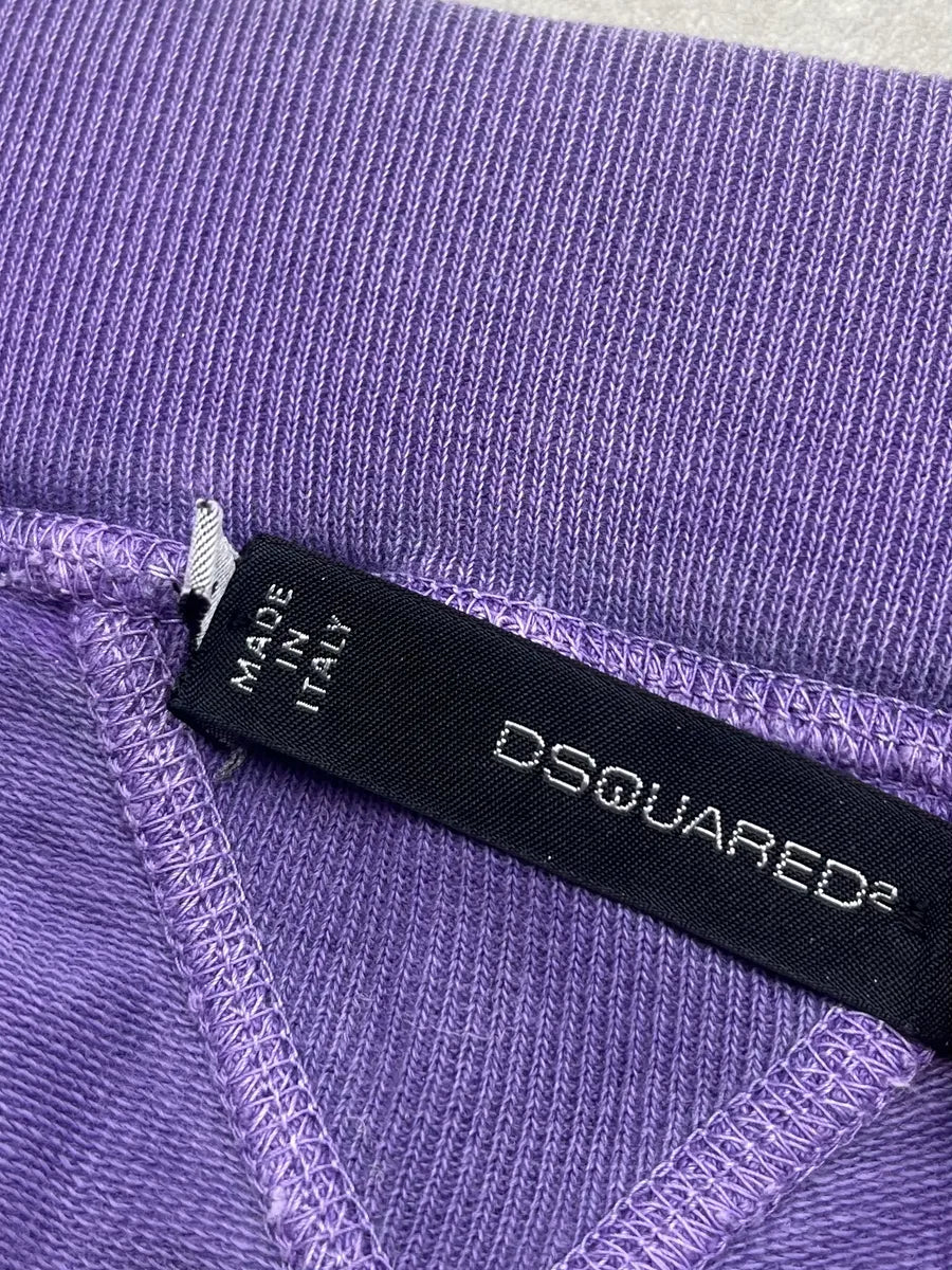 AW2001 Dsquared2 Zip-Pocket Purple Short xcSEkdt 11