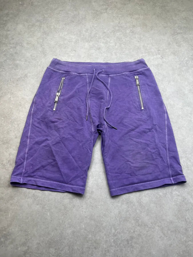AW2001 Dsquared2 Zip-Pocket Purple Short xcSEkdt 3