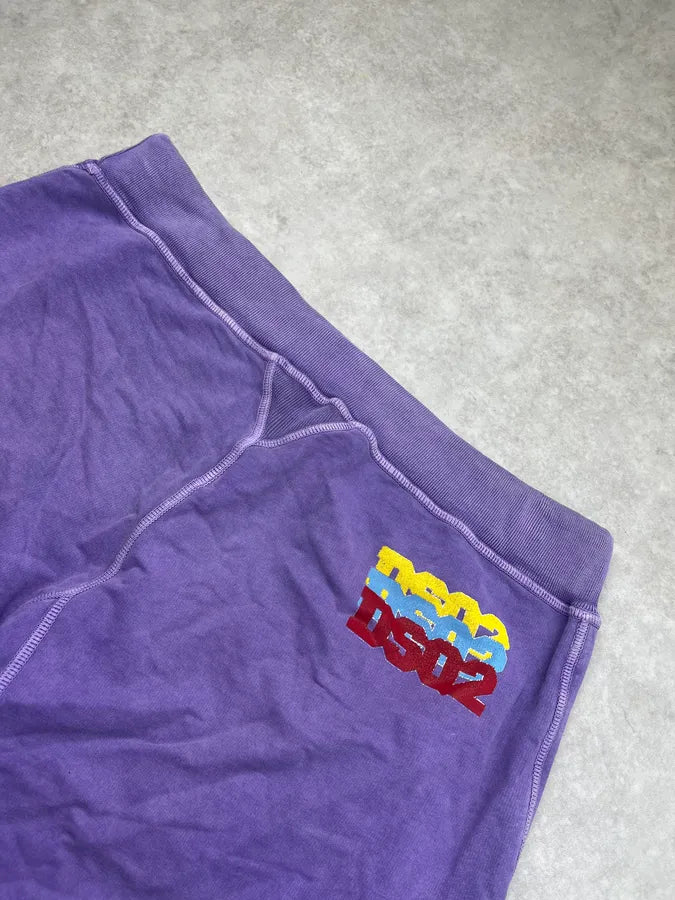 AW2001 Dsquared2 Zip-Pocket Purple Short xcSEkdt 7