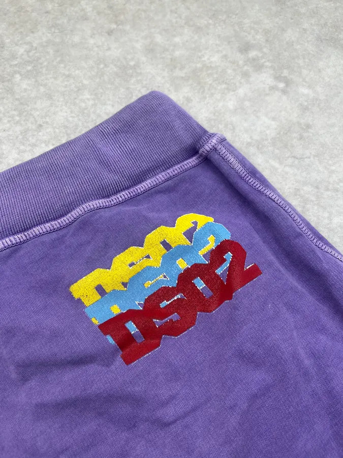 AW2001 Dsquared2 Zip-Pocket Purple Short xcSEkdt 8