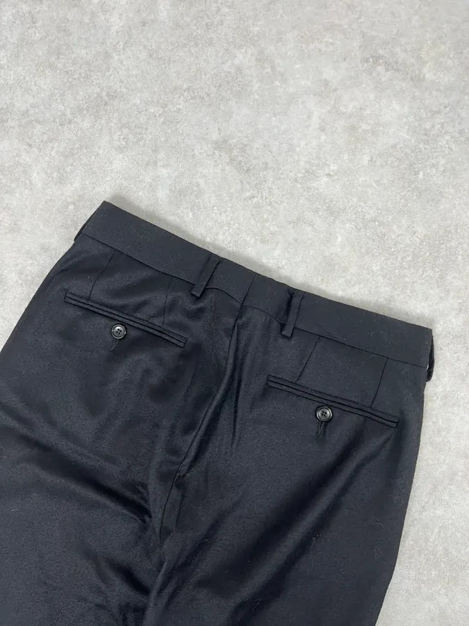 AW2001 Gucci Black Classy Tailored Pants ppTmWtO 8