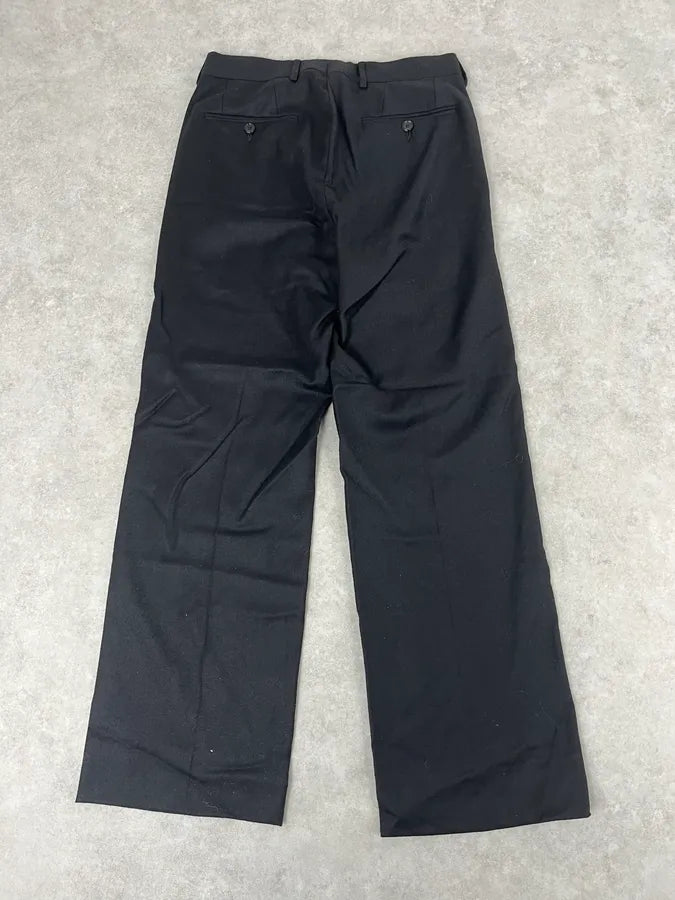 AW2001 Gucci Black Classy Tailored Pants ppTmWtO 6