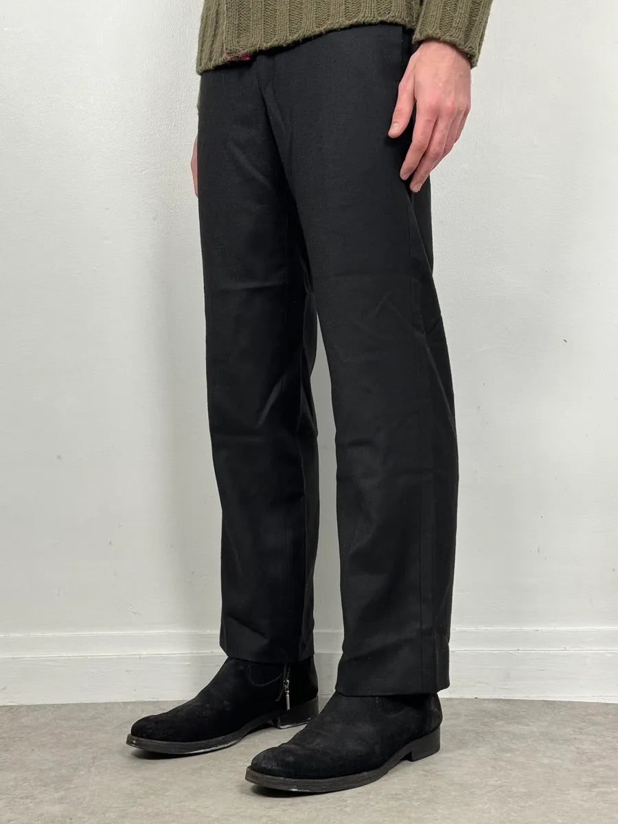 AW2001 Gucci Black Classy Tailored Pants ppTmWtO 2