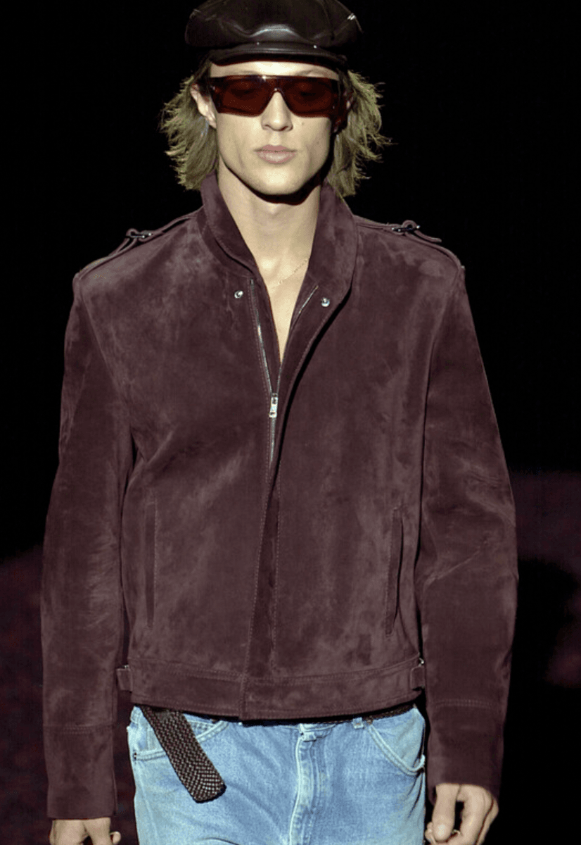 AW2001 Gucci Brown Light Jacket by Tom Ford VwjXBrP 3