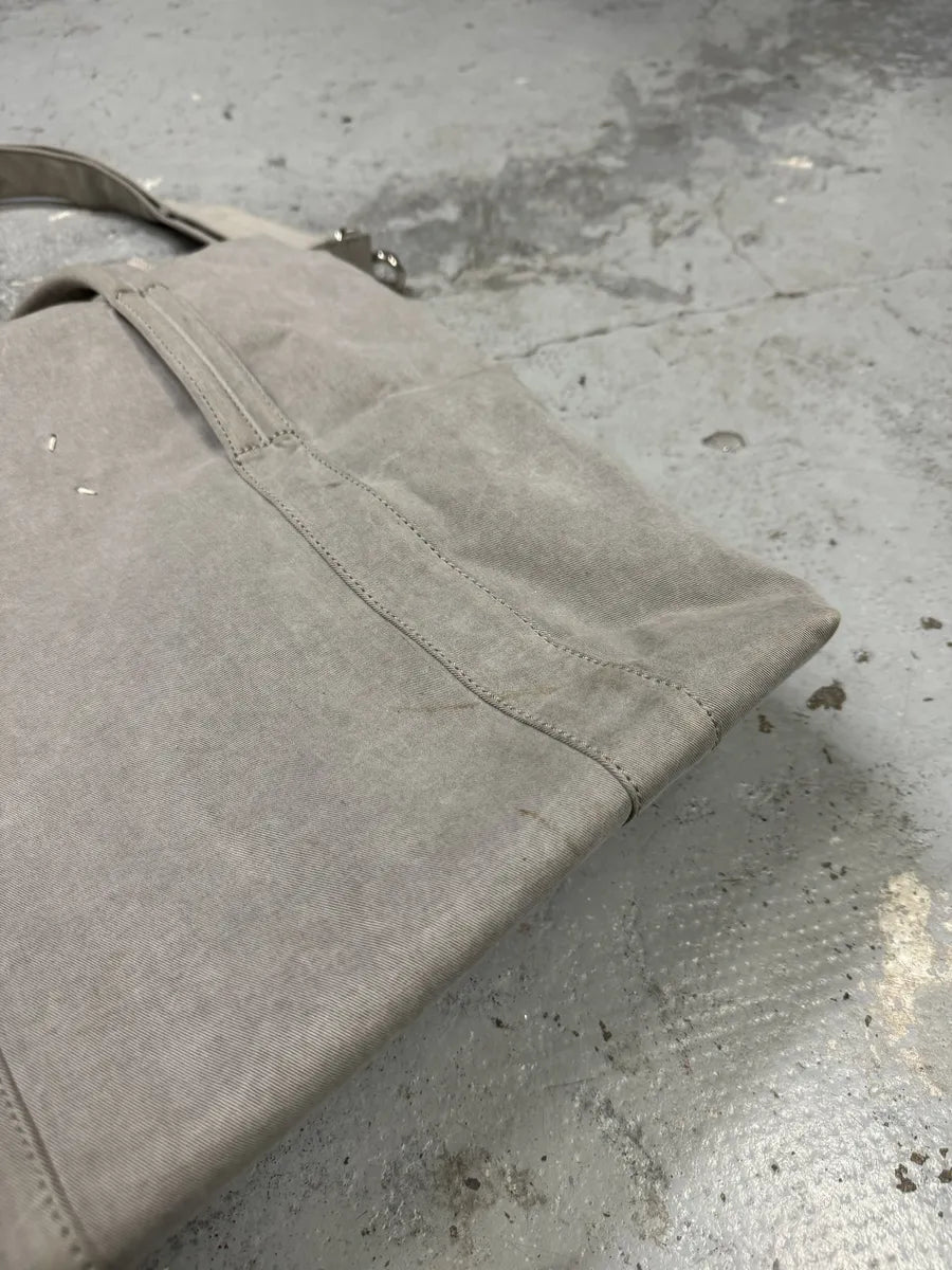 AW2001 Maison Martin Margiela Grey Canvas Handle Shoulder Bag oOSESRC 14