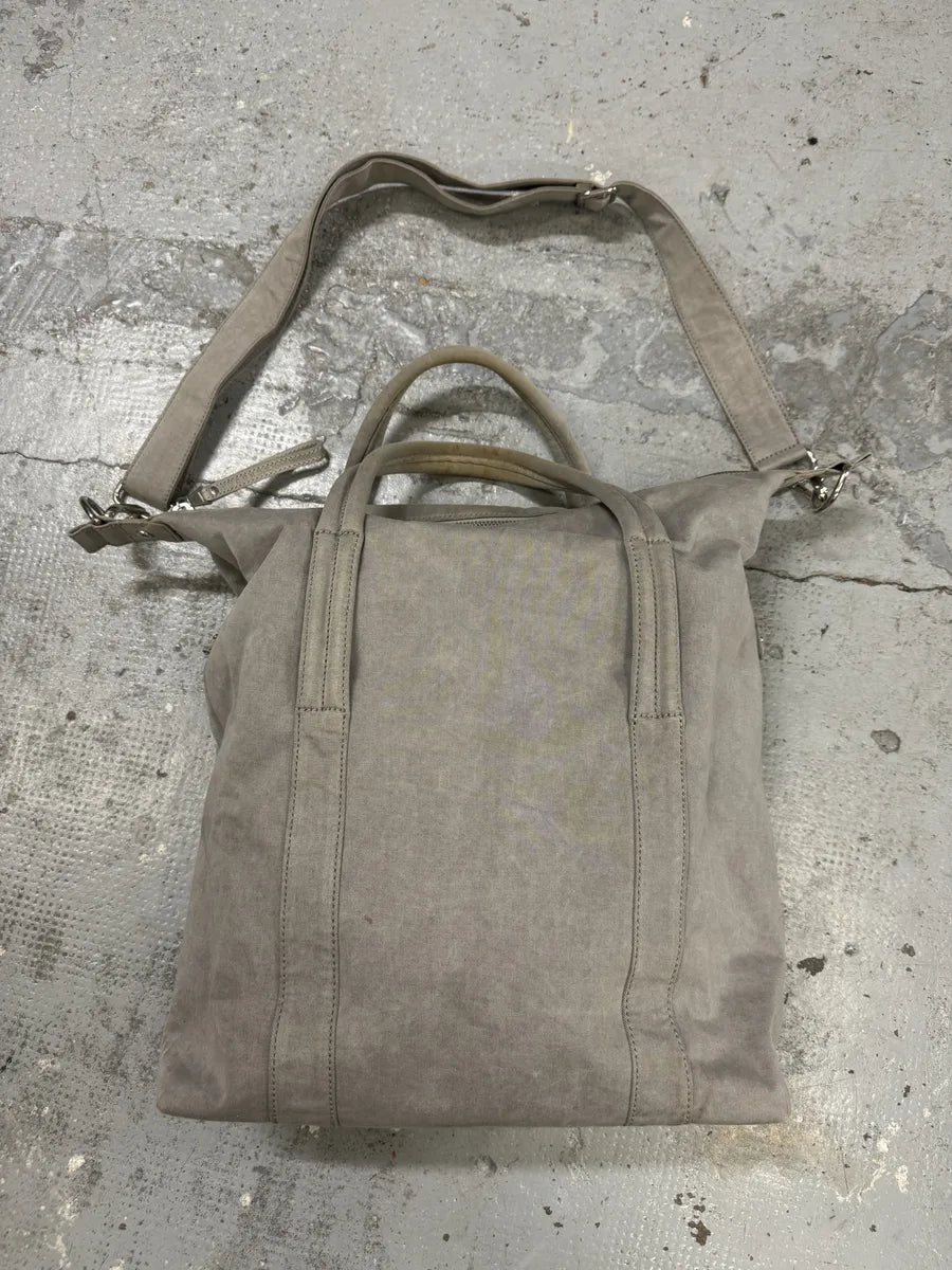 AW2001 Maison Martin Margiela Grey Canvas Handle Shoulder Bag oOSESRC 2