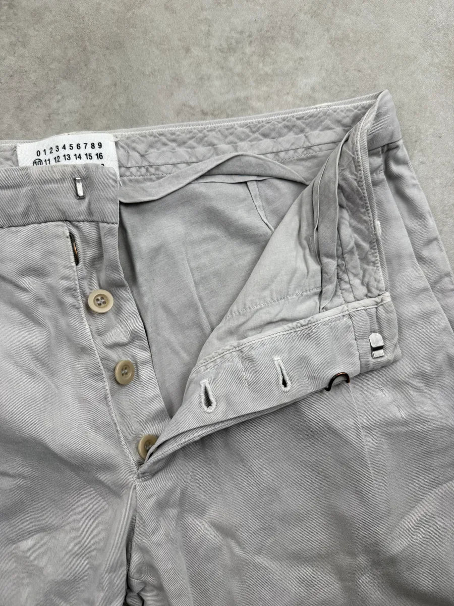 AW2001 Maison Martin Margiela Grey Chino Pants SAuelNE 11