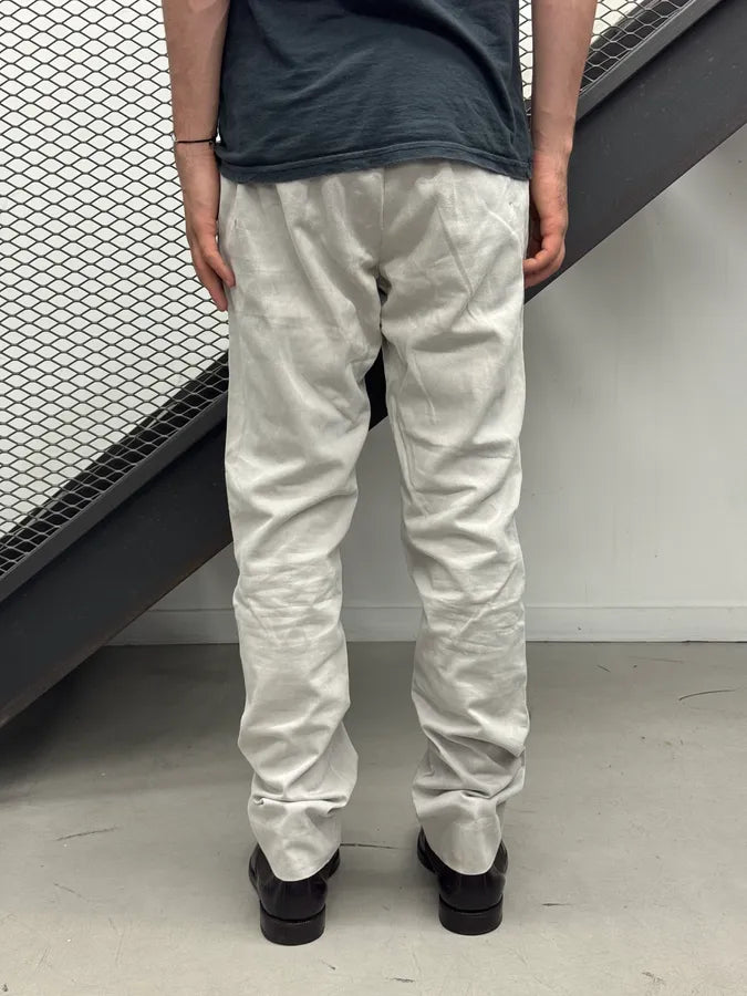 AW2001 Maison Martin Margiela Grey Chino Pants SAuelNE 2