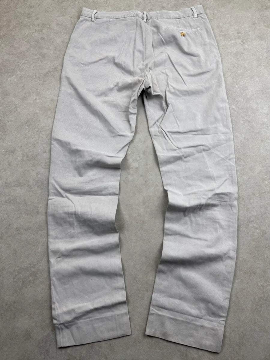 AW2001 Maison Martin Margiela Grey Chino Pants SAuelNE 5