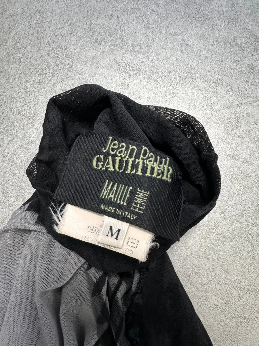 AW2001 Marlene Dietrich Mesh Turtleneck EzOxvdN 5