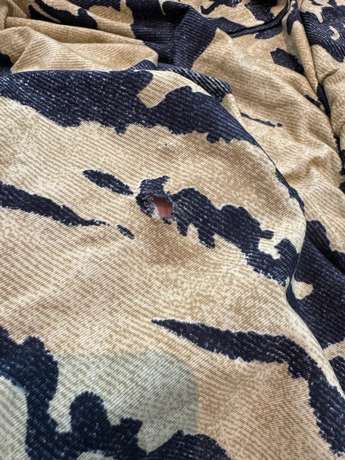 AW2001 Roberto Cavalli Camo Bird Beige T-Shirt ZtODPLx 9