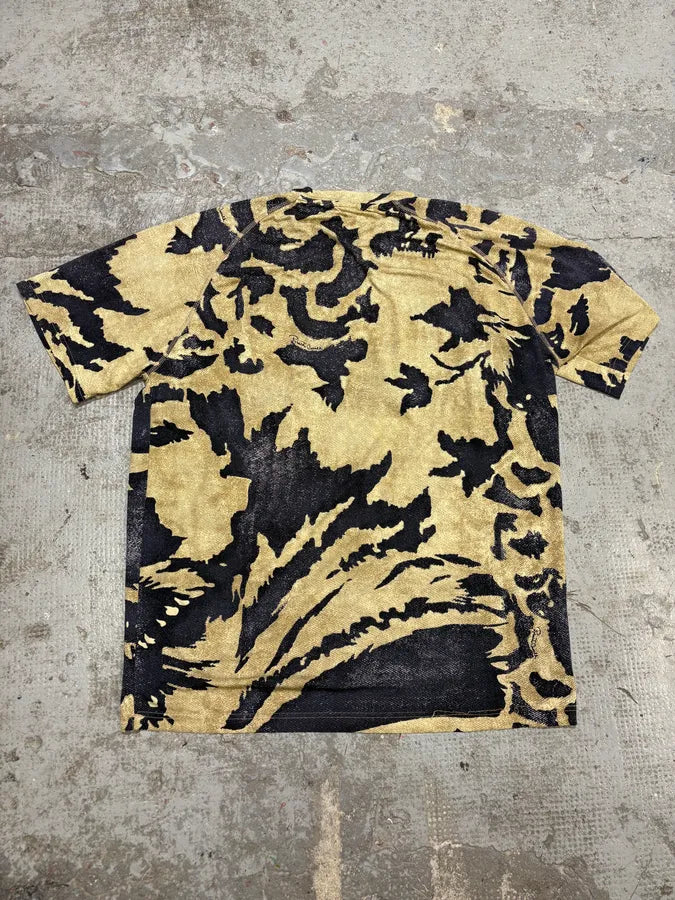 AW2001 Roberto Cavalli Camouflage Beige Tee-Shirt LOSWHJv 3