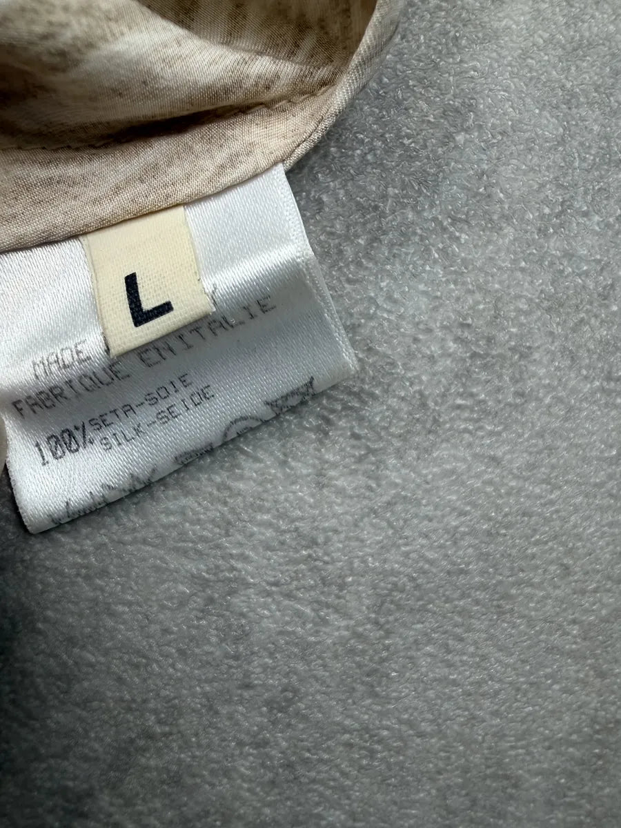 AW2001 Roberto Cavalli Leopard Beige Shirt cTtSNTR 9