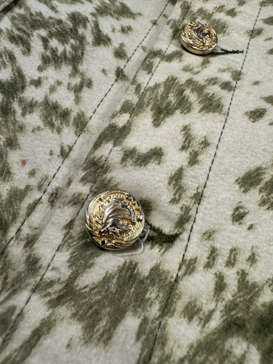 AW2001 Roberto Cavalli Zebra Fury Cawprint Movement Jacket (S) ezuonha 12