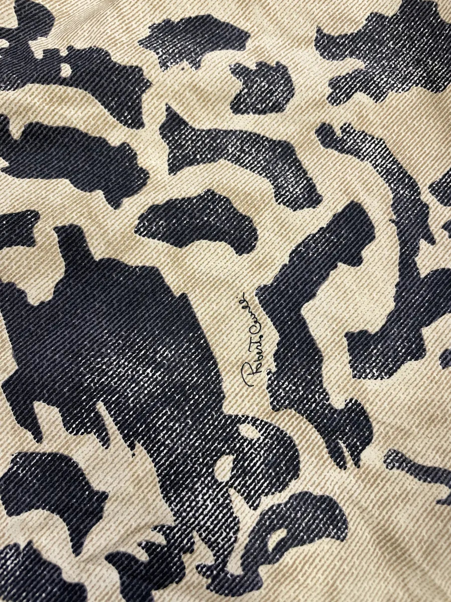 AW2001/02 Roberto Cavalli Brown Peace Camouflage Shirt (M) 5