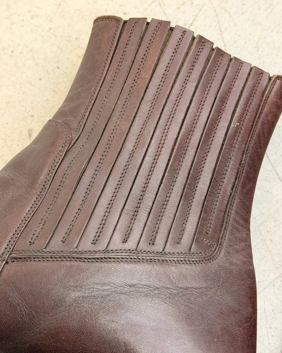 AW2002 Dolce & Gabbana Brown Leather Boots LOMHact 6