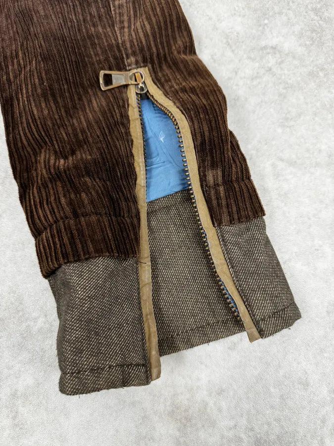 AW2002 Dsquared2 Brown Velvet Blue Jacket XYySeql 9