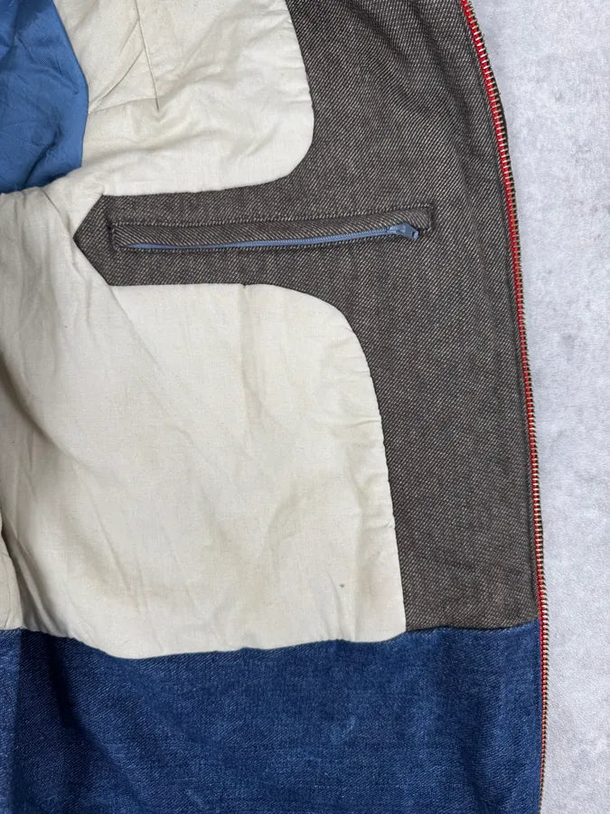 AW2002 Dsquared2 Brown Velvet Blue Jacket XYySeql 10