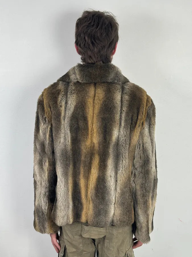 AW2002 Emporio Armani Faux Fur Cozy Jacket dikcuuk 2