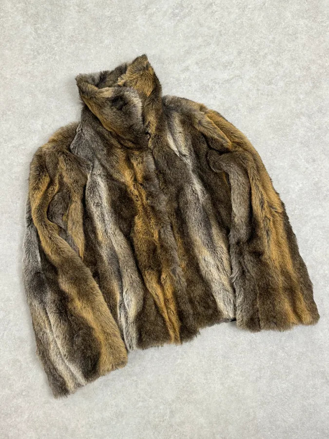AW2002 Emporio Armani Faux Fur Cozy Jacket dikcuuk 3