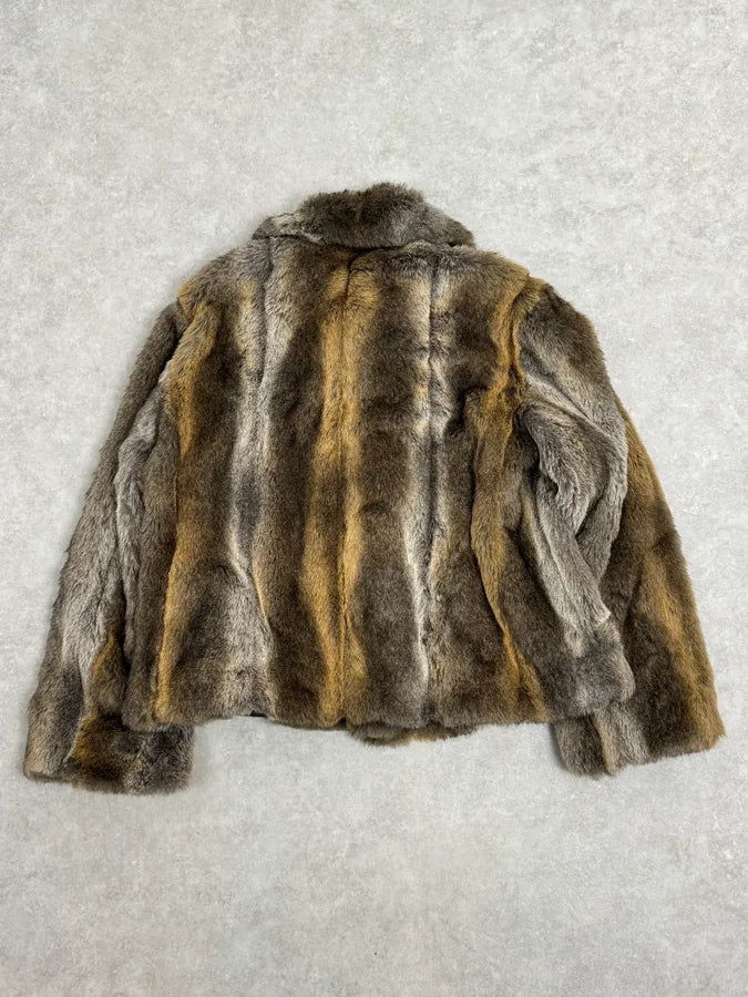 AW2002 Emporio Armani Faux Fur Cozy Jacket dikcuuk 5