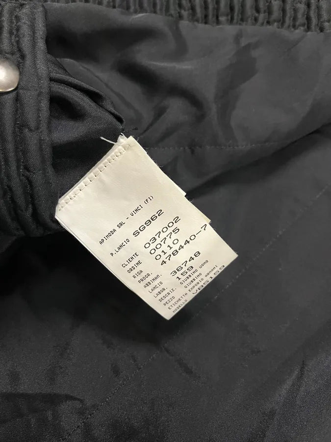 AW2002 Emporio Armani Pleated Cropped Asymmetrical Black Jacket pHxgiql 10