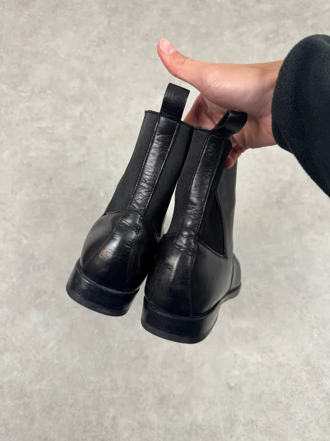 AW2002 Gucci by Tom Ford Black Leather Boots IkDAPPd 4